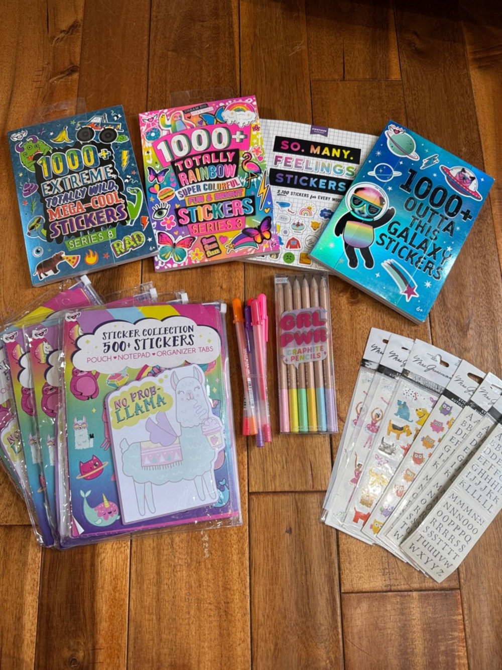 Sticker Book & Accessory Party Pack - Pink & Blue